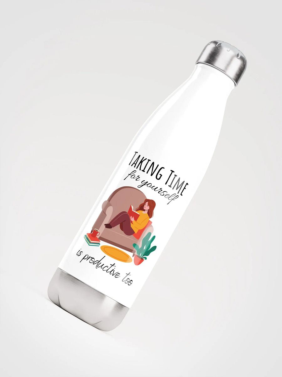 'Taking Time For Yourself' Steel Bottle product image (4)