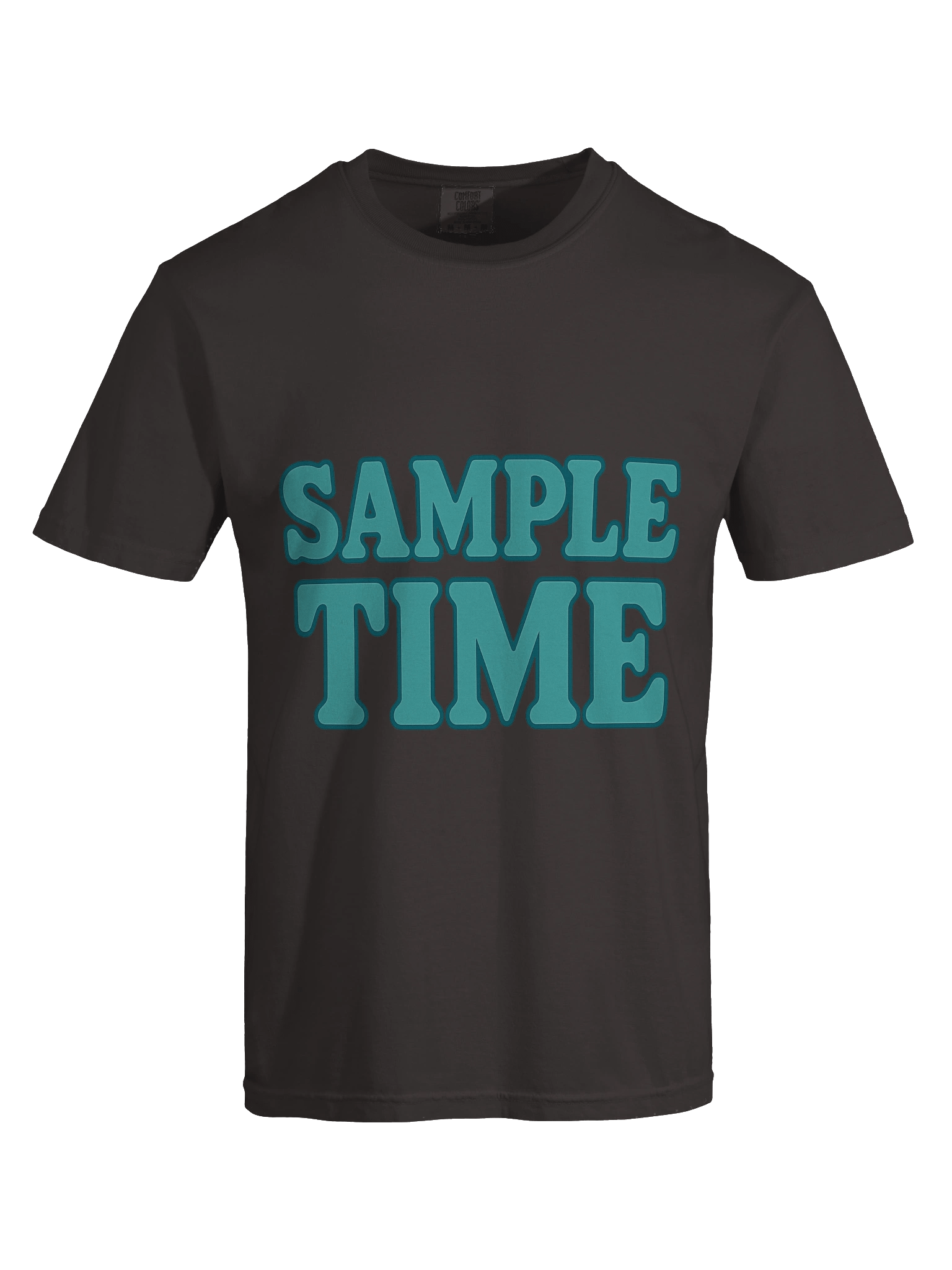 Sample Time Teal T-Shirt product image (47)