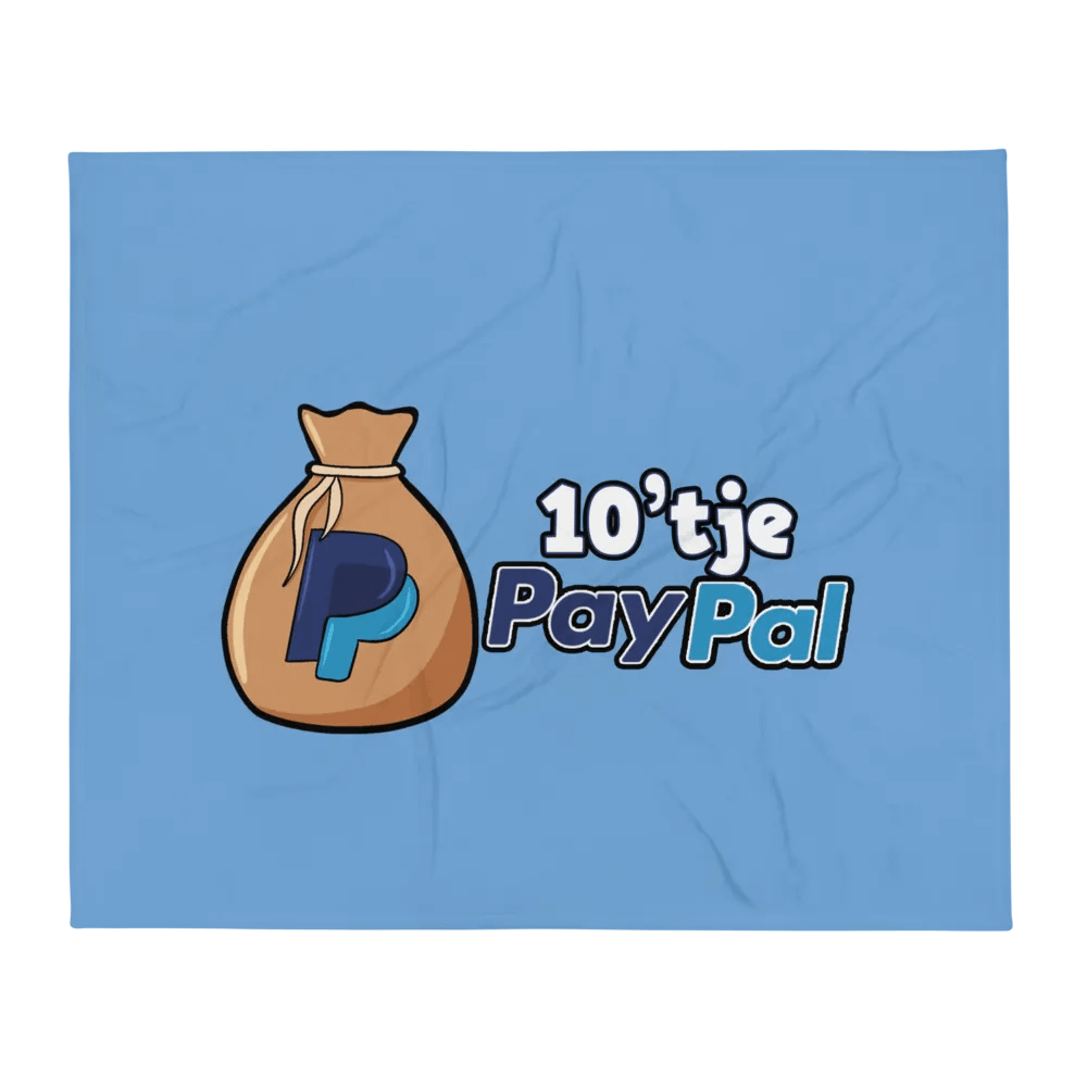 10'tje paypal - Dekentje product image (1)
