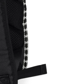 Abstract Black and White Chain Back Pack product image (22)
