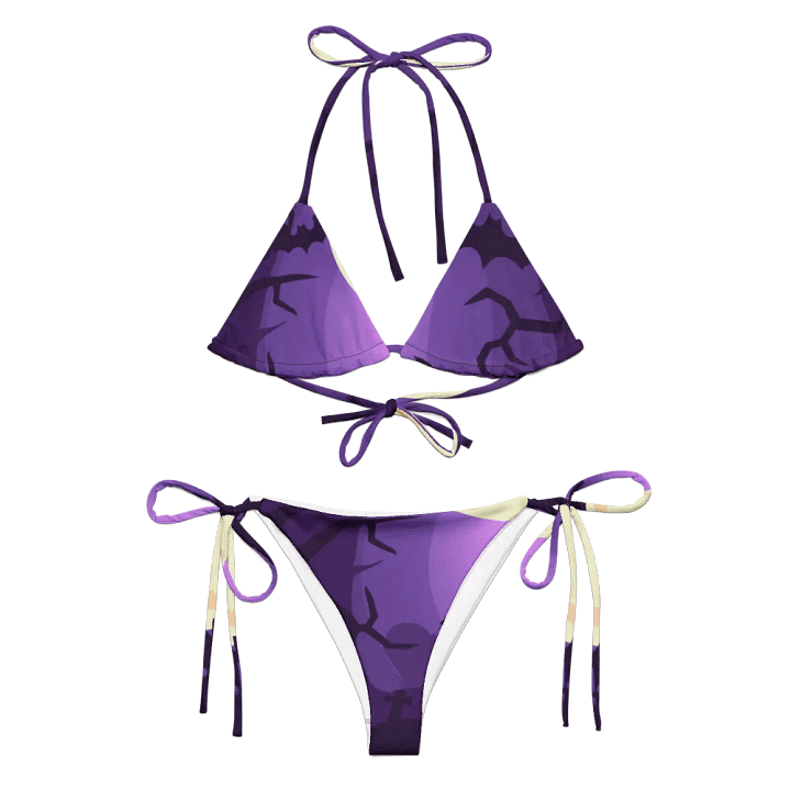 All-Over Print Recycled String Bikini product image (1)