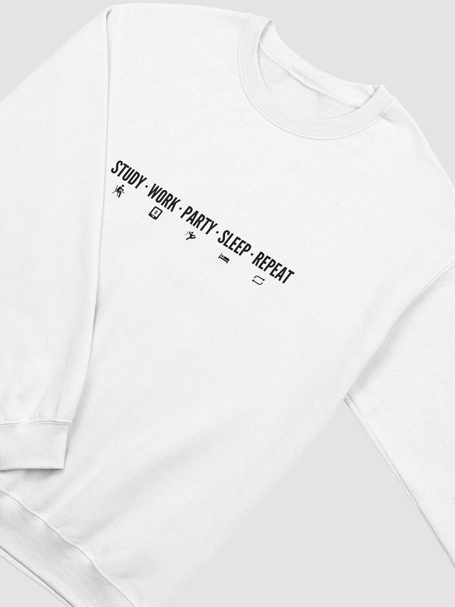 Study, Work, Party! Classic Crewneck Sweatshirt product image (3)