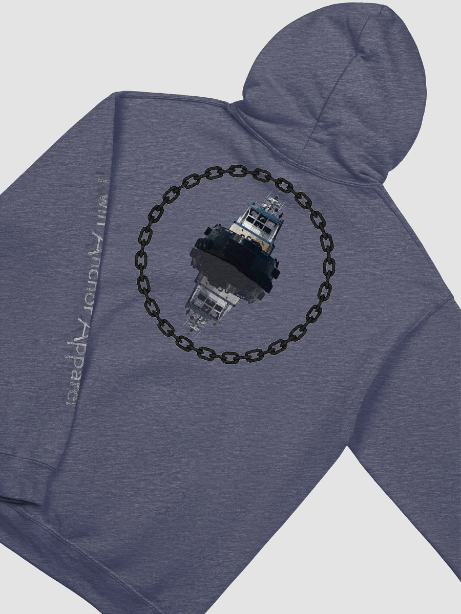 Endless Chain Western Titan Tug and Reflection - Sleeve Twin Anchor Hoodie product image (48)