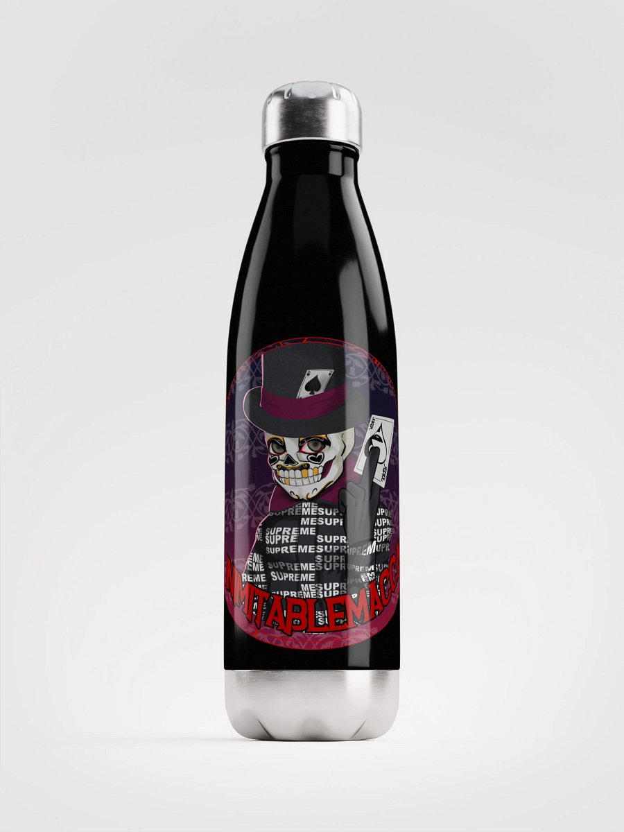 Macca's Logo on a steel water bottle product image (1)