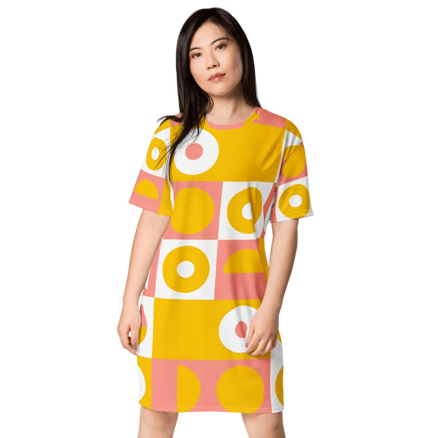 Circular Cascade T Shirt Dress product image (3)