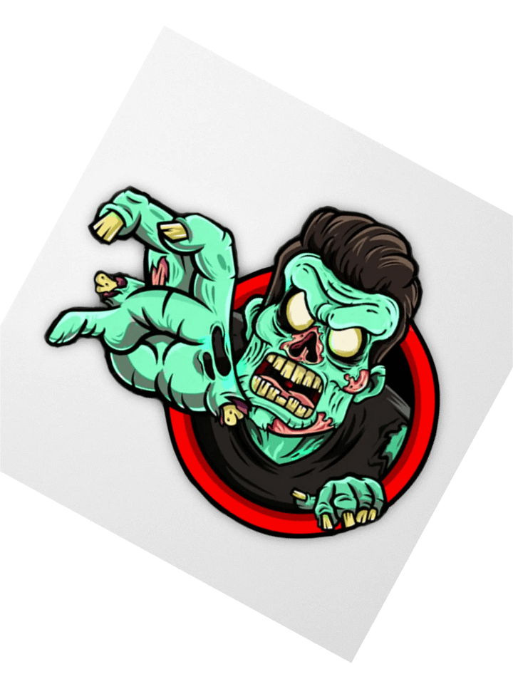 KillrZombie Cut Stickers product image (4)