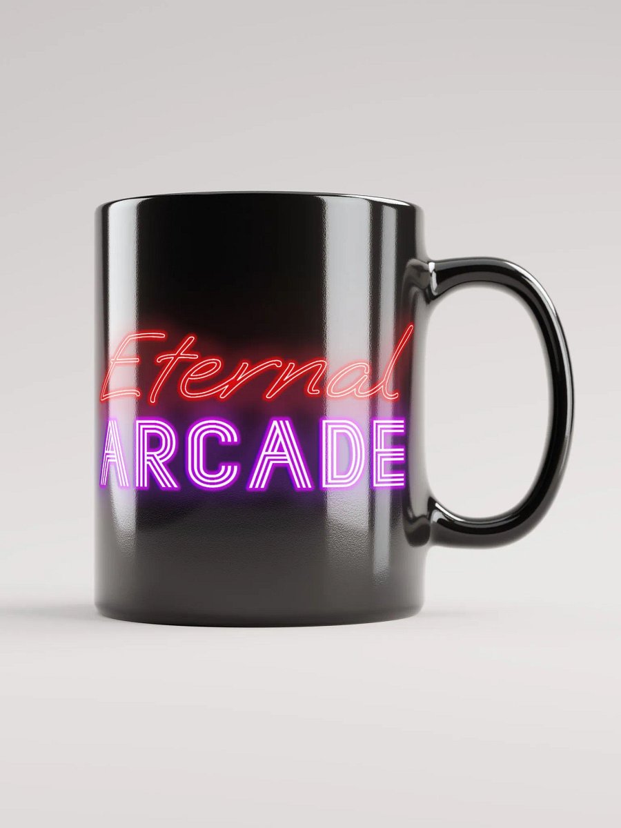 Neon Glow Eternal Arcade Logo Mug product image (4)