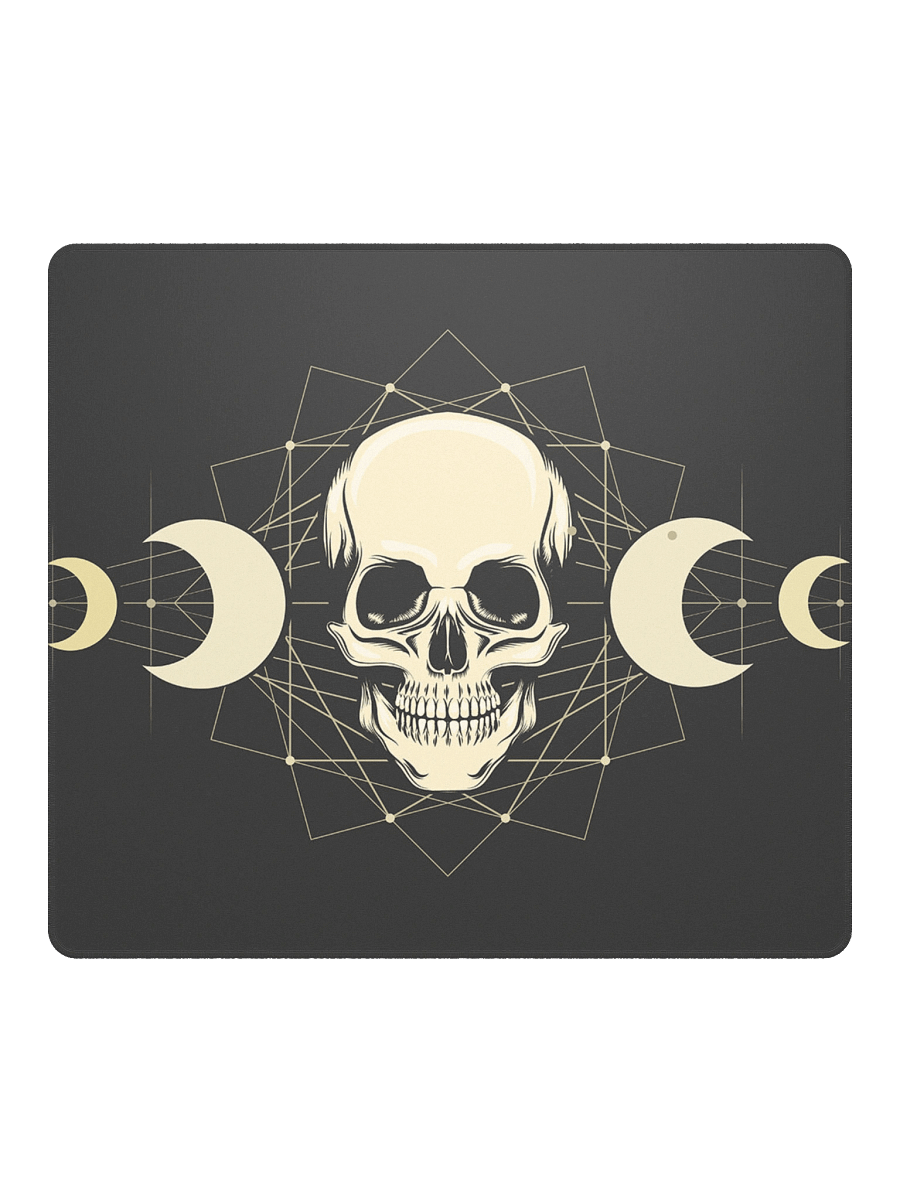 skeleton + moon mouse pad product image (4)
