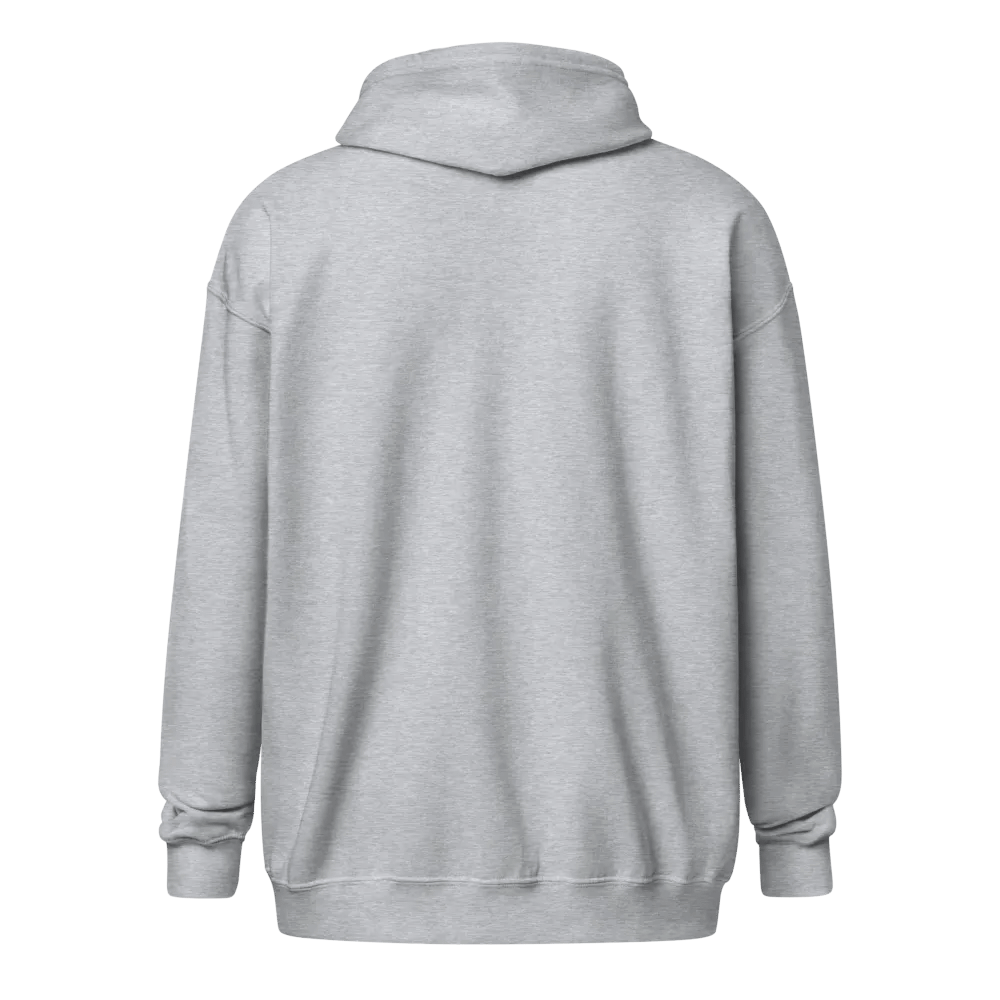 Roscommon/Ros Comáin Orthodox style Ogham embroidered Zip Hoodie product image (6)