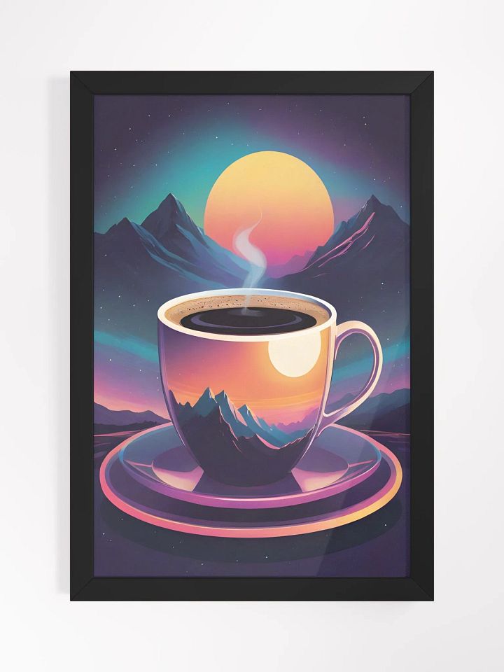 Coffee Sunset Framed Poster product image (2)