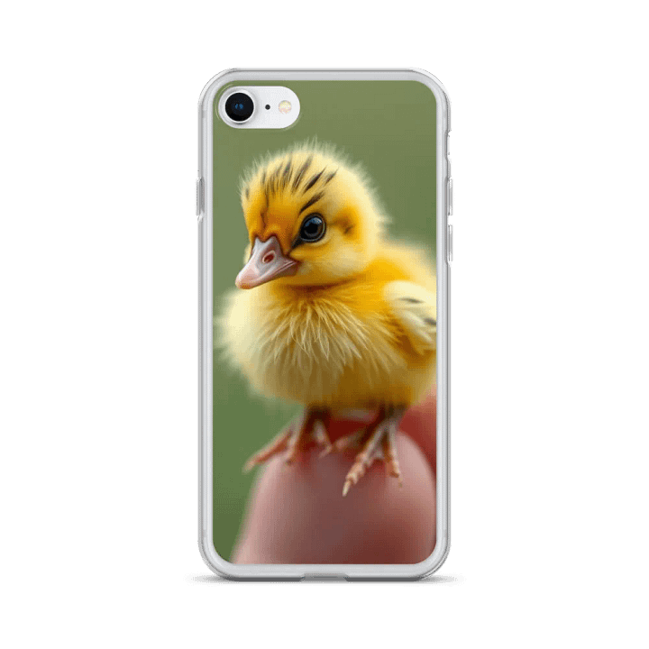 Fluffy Chick Clear iPhone Case product image (24)