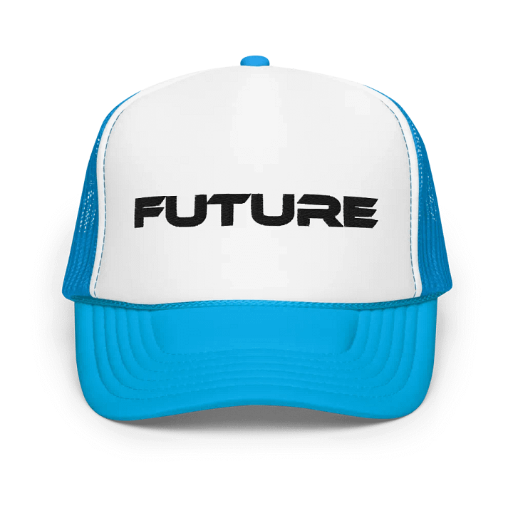 Future Dodgeball Club Foam Trucker Hat (Dark) product image (1)