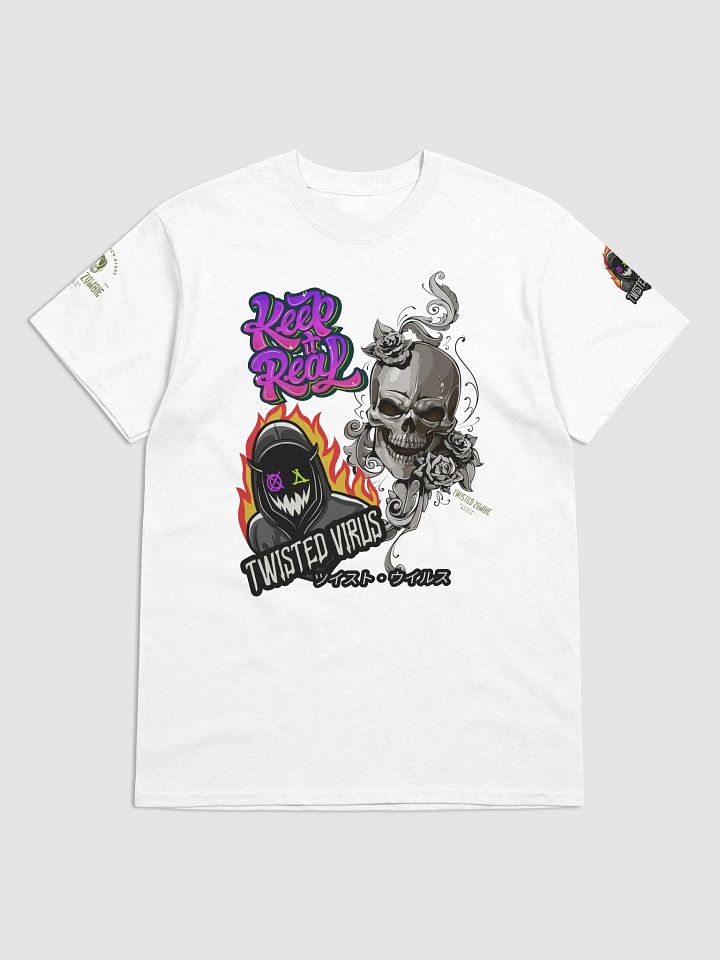 Twisted Virus: KEEP IT REAL T-shirt product image (7)