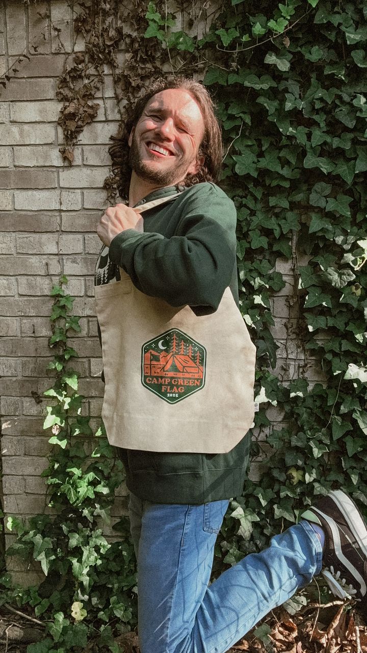 Camp Green Flag Eco-Friendly Tote Bag product image (2)