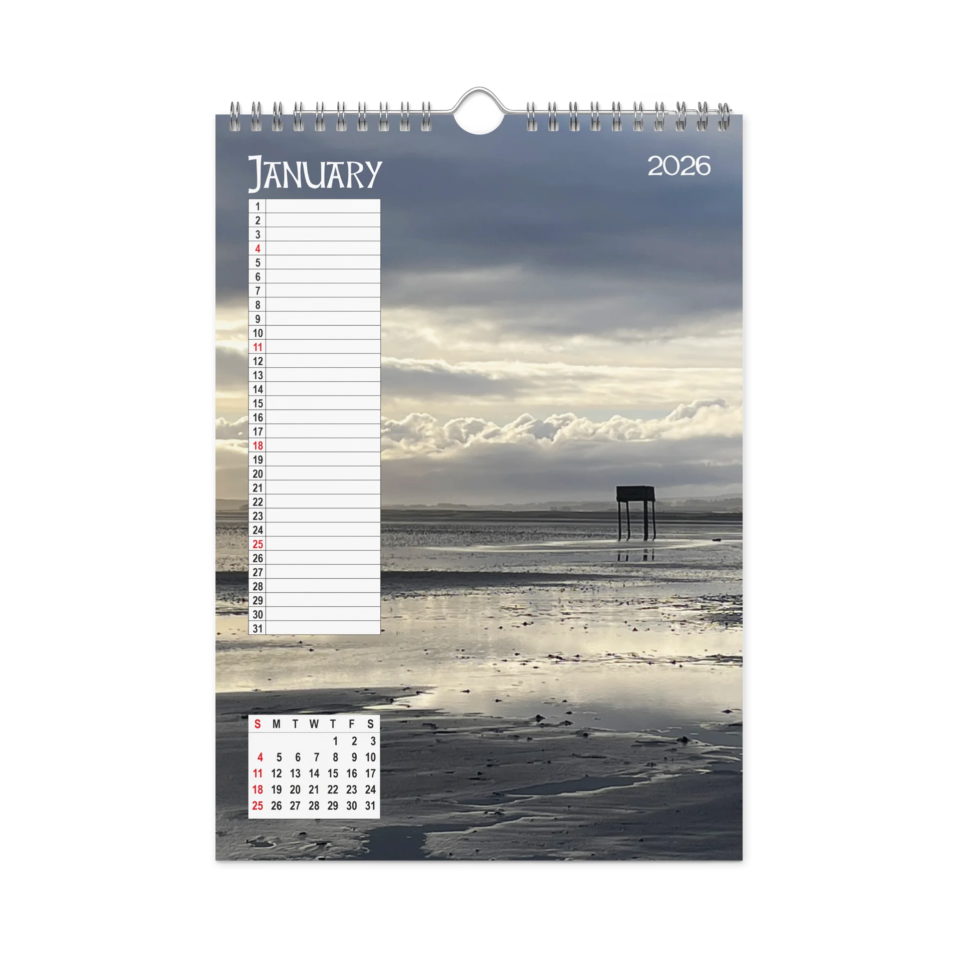 Holy Island Moments 2026 Calendar product image (6)