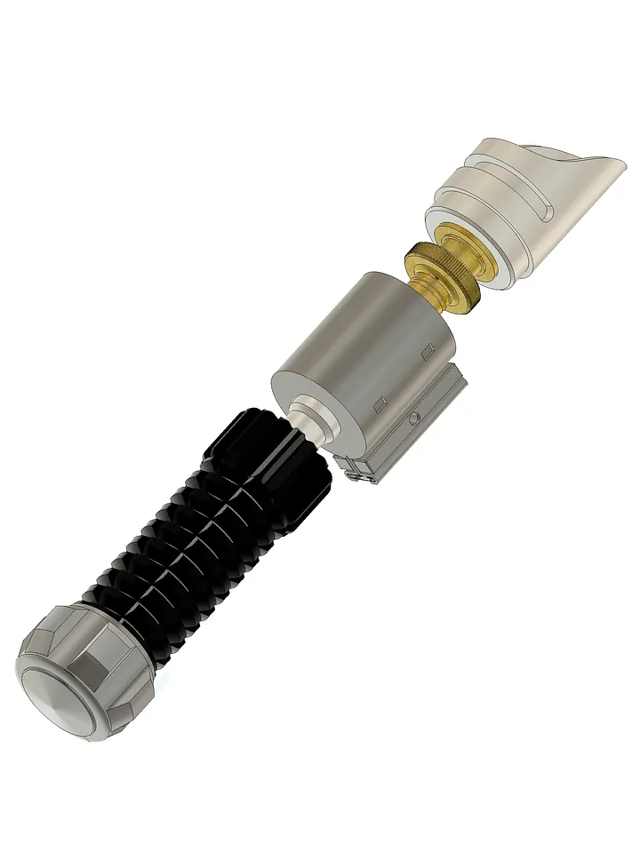 "Kit Bashed" Saber 3D Model product image (2)