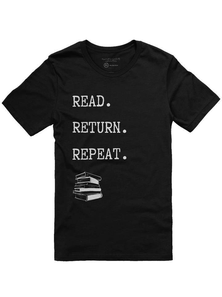 Library Rules T-Shirt (Dark) product image (1)