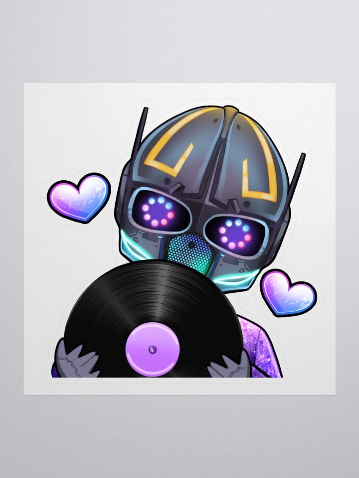 Funkbot Vinyl Sticker product image (1)