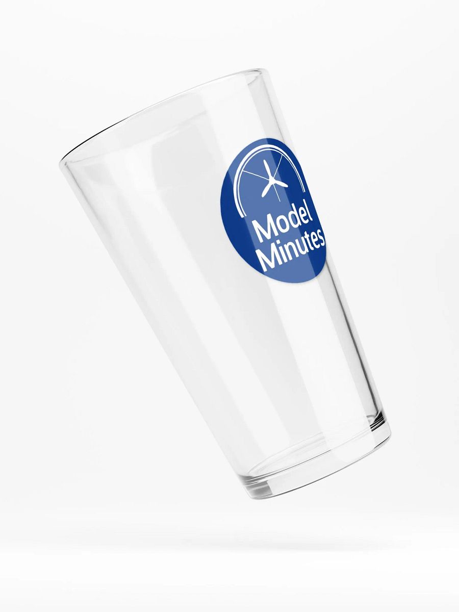 Model Minutes Pint Glass product image (4)