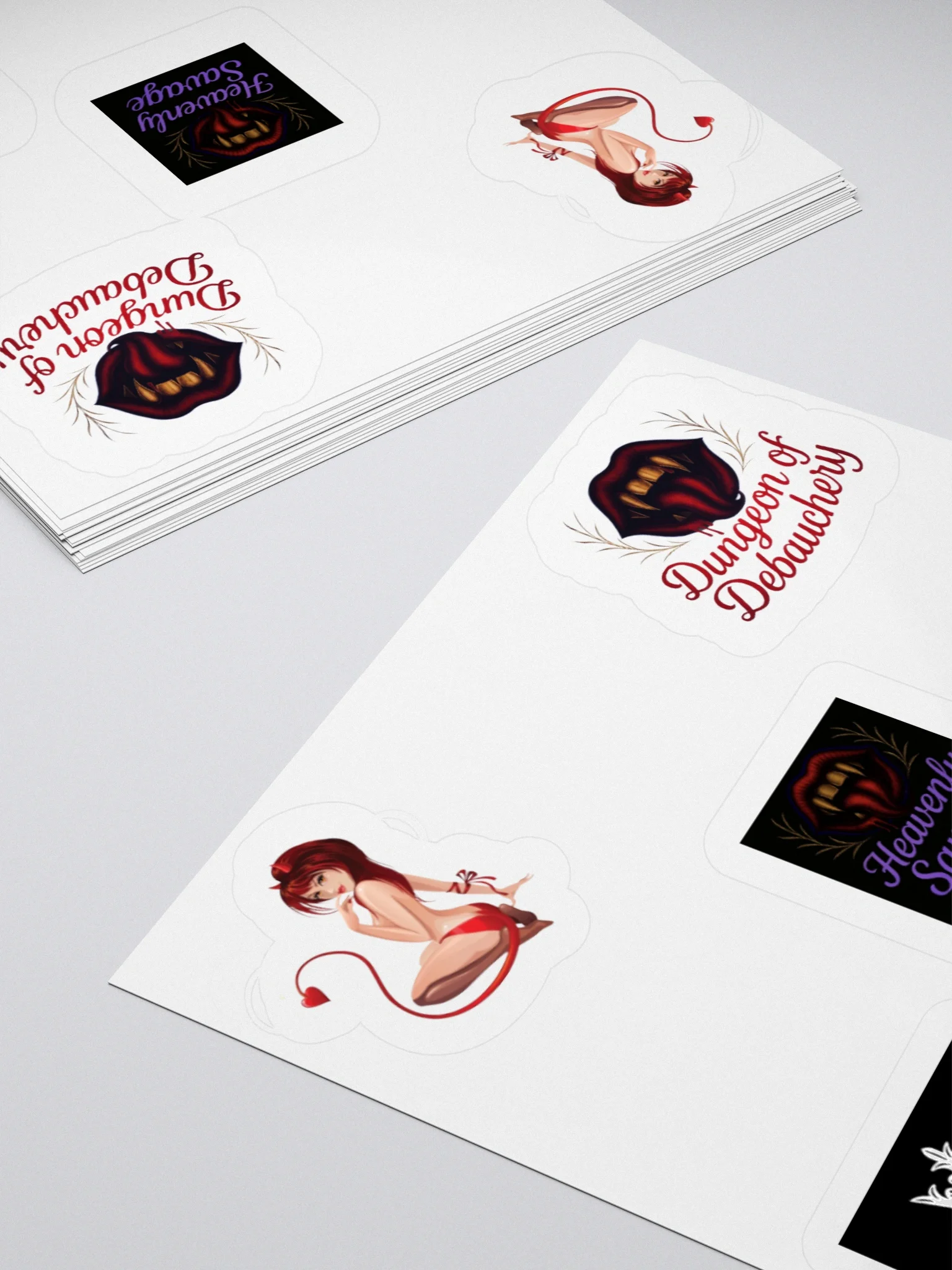 dungeon of debauchery stickers product image (11)