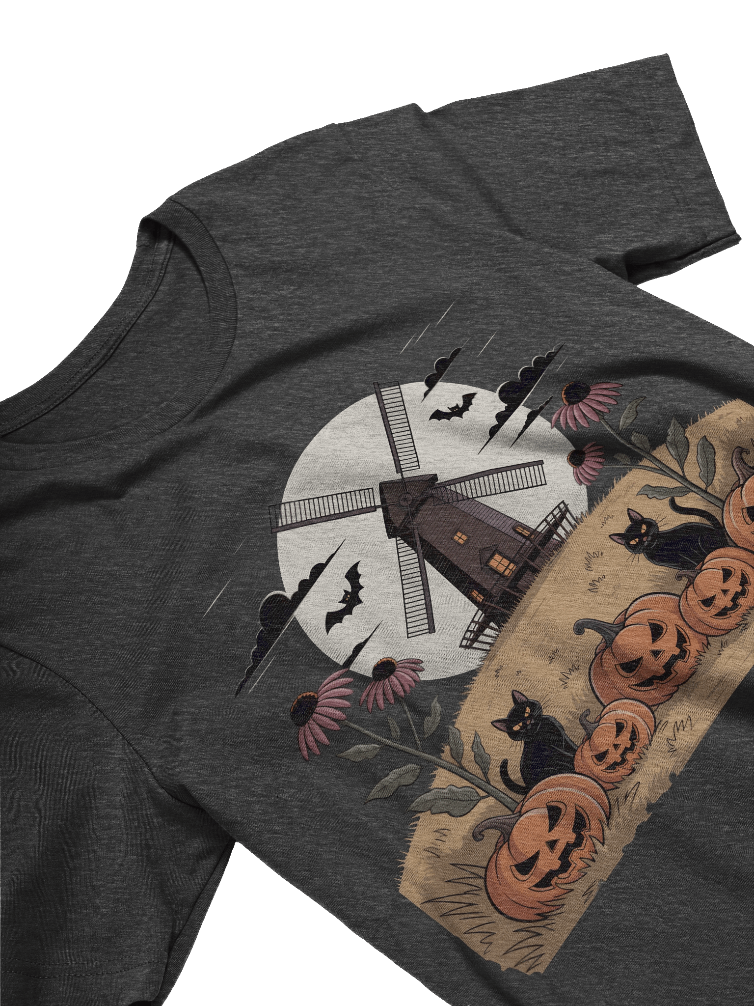 Midnight Harvest Halloween T-Shirt product image (6)