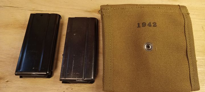 M1 Carbine Magazine Pouch With 2 15 Rnd Mags product image (2)