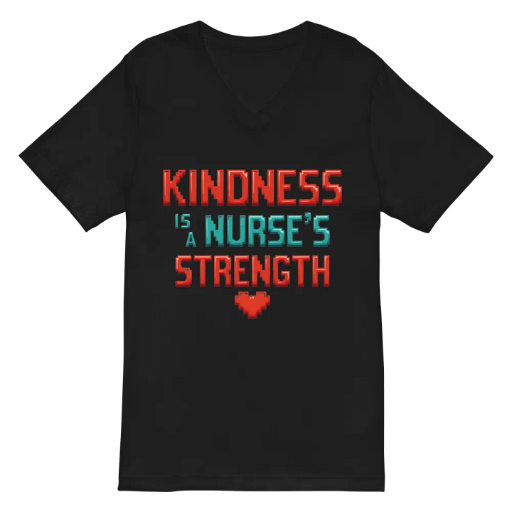 Nurse's Strength V-Neck Tee product image (3)