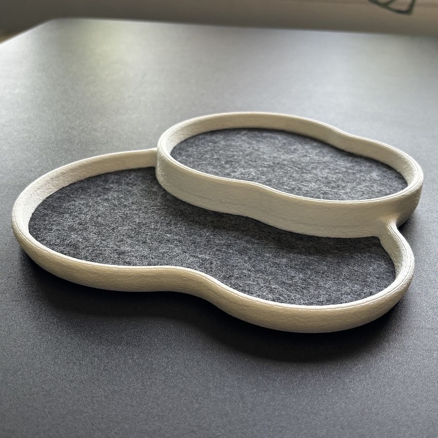 Organic Catch All Tray with Felt product image (1)