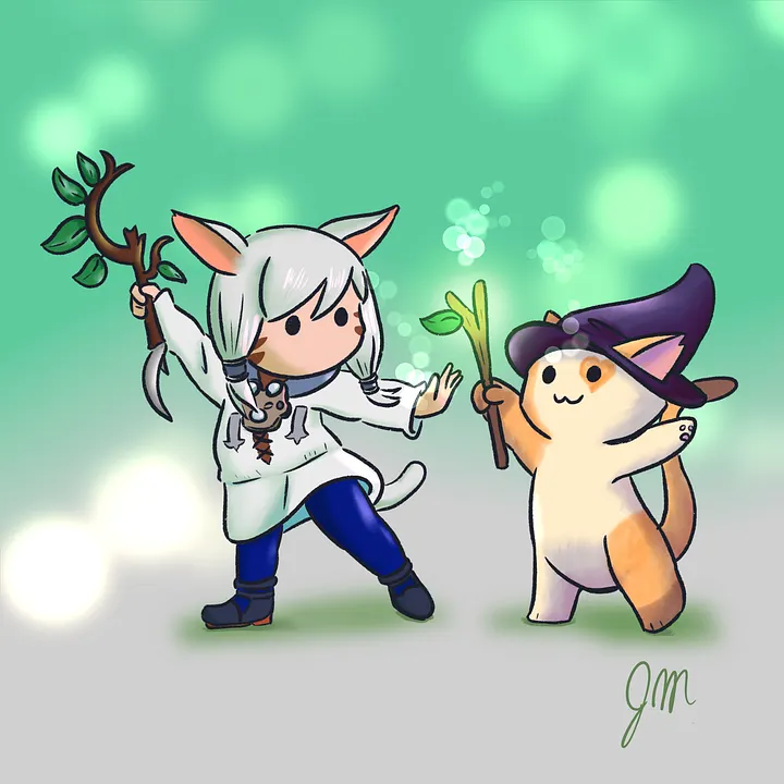 Y'shtola 10x10 Print product image (1)