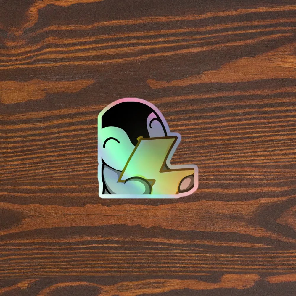 Kevin Hug Holo Sticker product image (5)