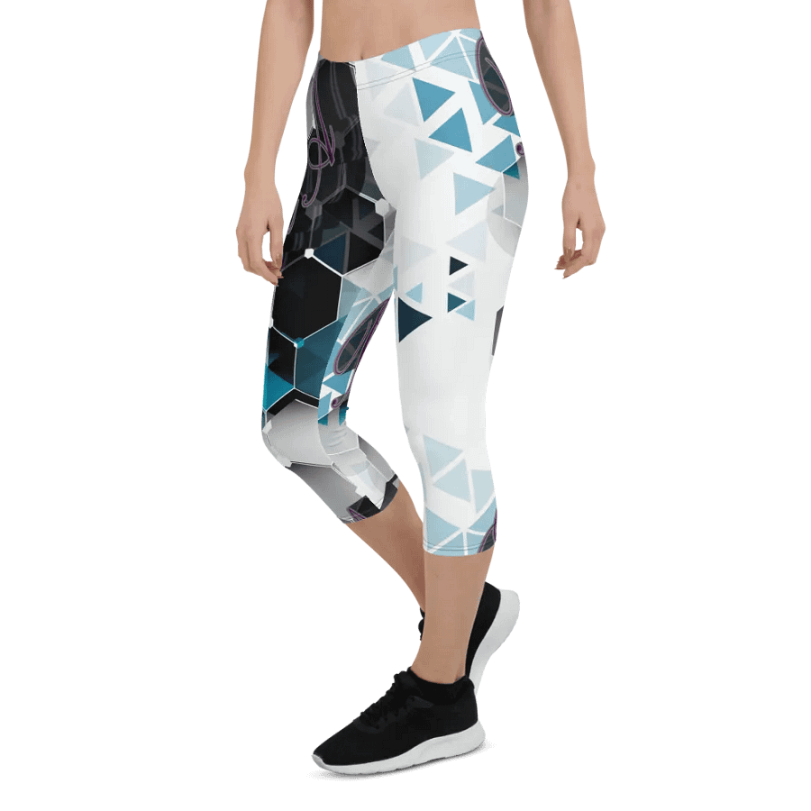 PGMA Geometric Art Capri Leggings product image (6)