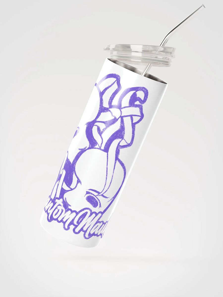 'PhantomMaul' Purple Logo Stainless Steel Tumbler product image (8)