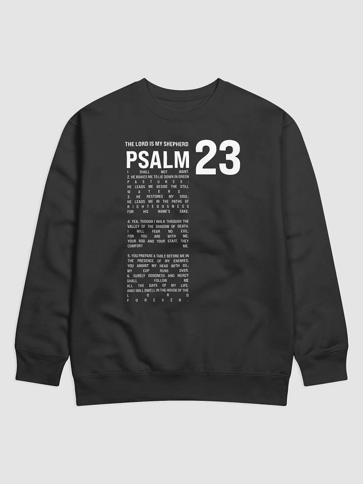 The Lord Is My Shepherd – Psalm 23 Sweatshirt product image (1)