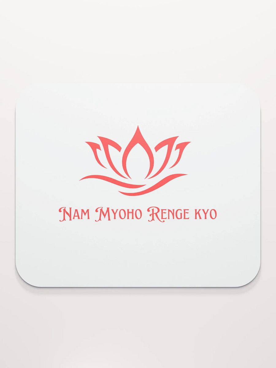 NMRK Lotus Harmony Mouse Pad (Red) product image (2)
