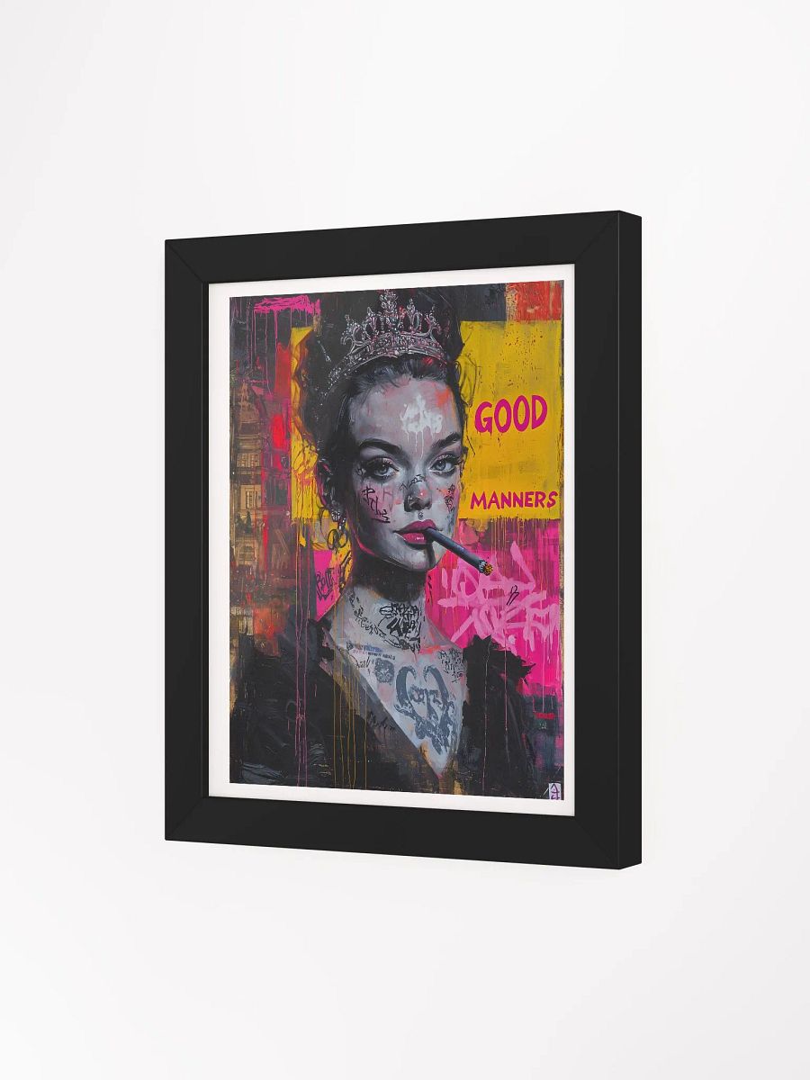 Good Manners Princess Framed Poster Art product image (3)