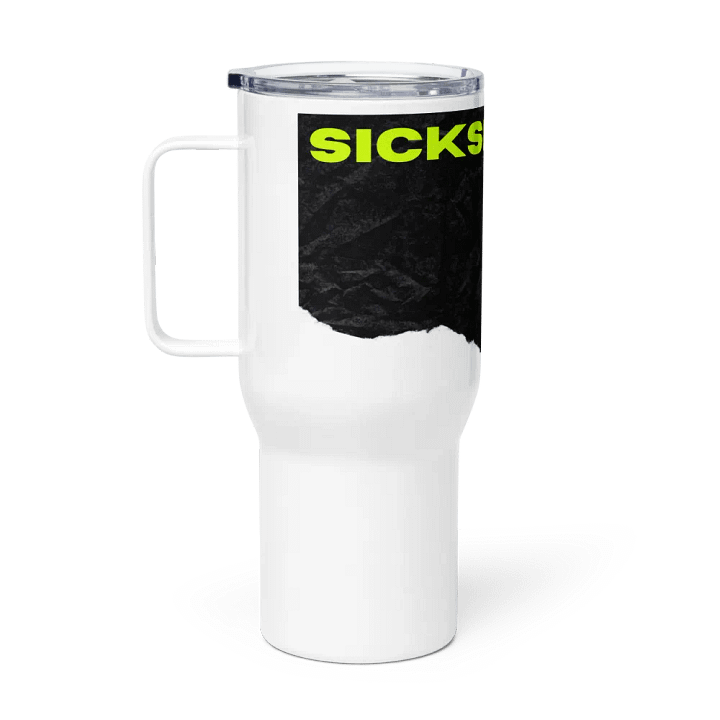 Neon Green Gaming Travel Mug product image (1)