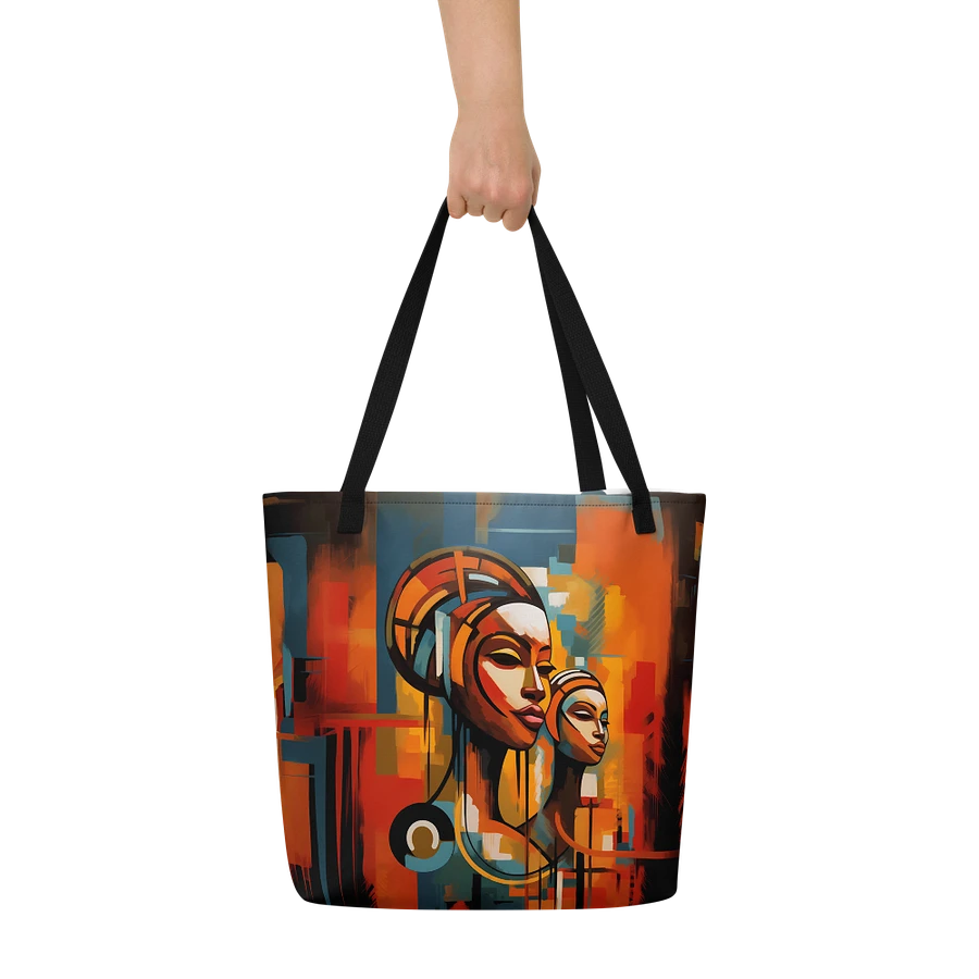Tote Bag: Stylish Modern African Art Design Celebrate African Women product image (6)