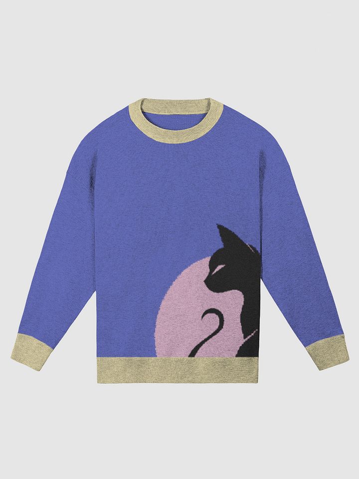 KawaiKitten Spooky Season Knitted Sweater product image (1)