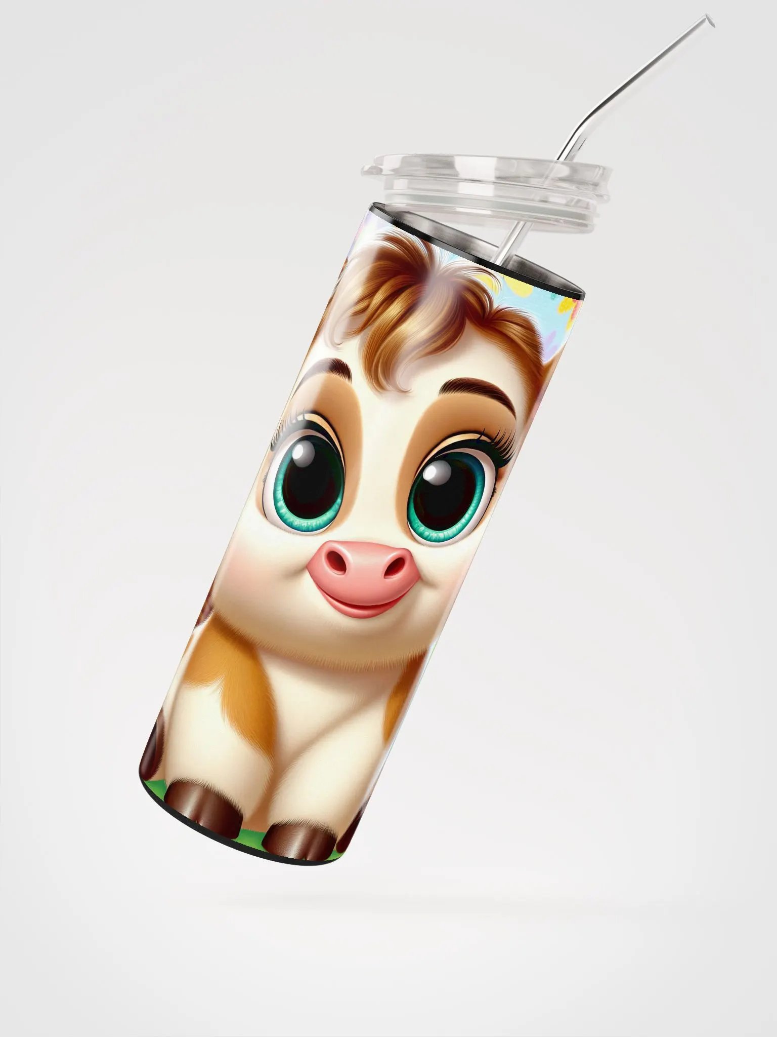 Easter Calf Stainless Steel Tumbler product image (3)