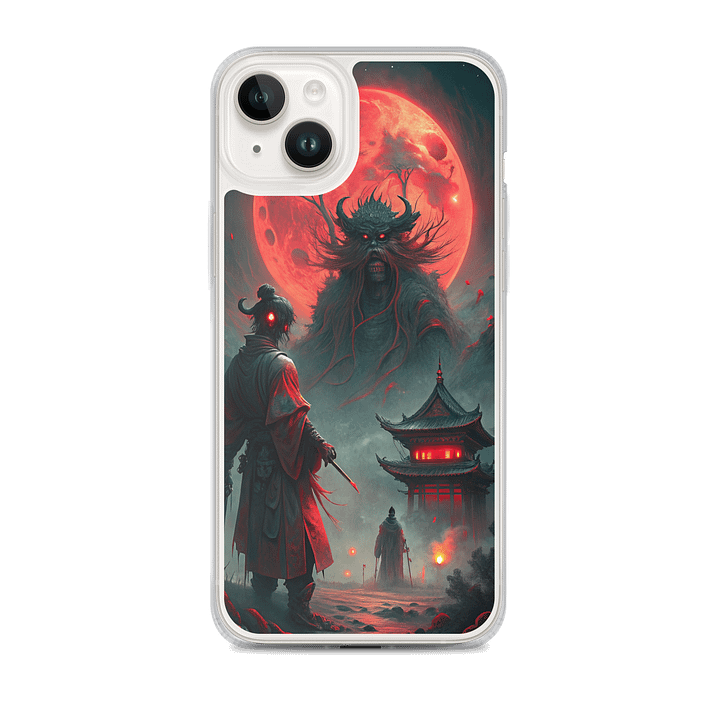 Blood Moon Showdown Clear MagSafe iPhone Case product image (1)