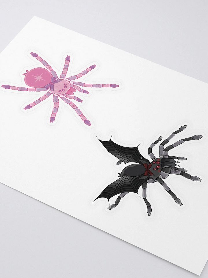 oh my goth/pastel spider sticker set product image (2)