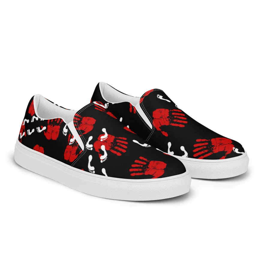 mens ghost print slip on product image (10)