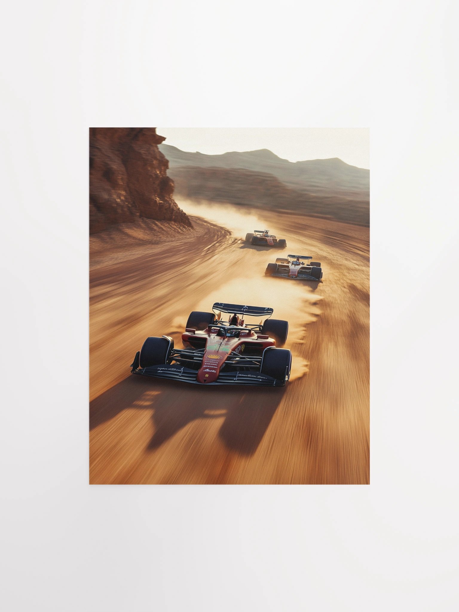Arid Apex Matte Unframed Wall Art Paper Canvas product image (3)