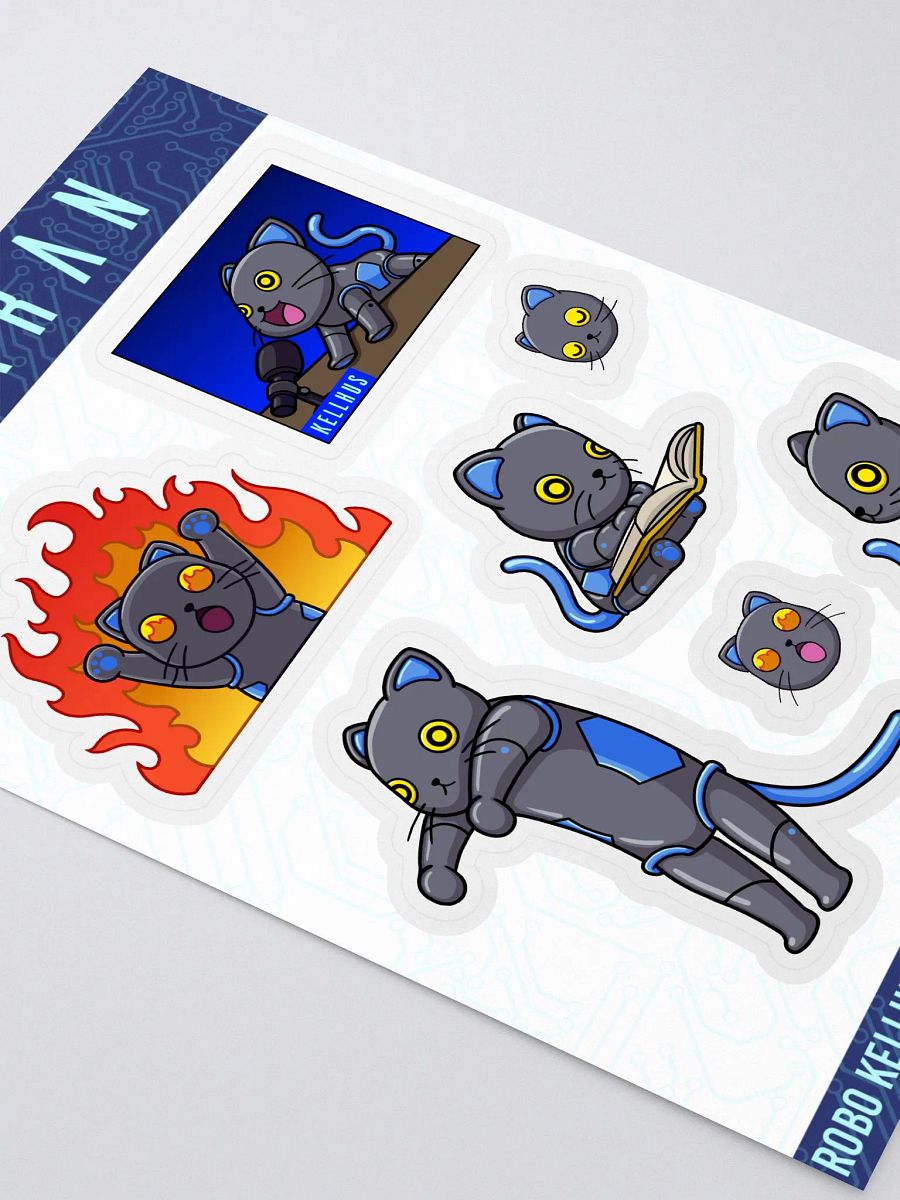 Robo Kellhus Activities Sticker Sheet product image (3)
