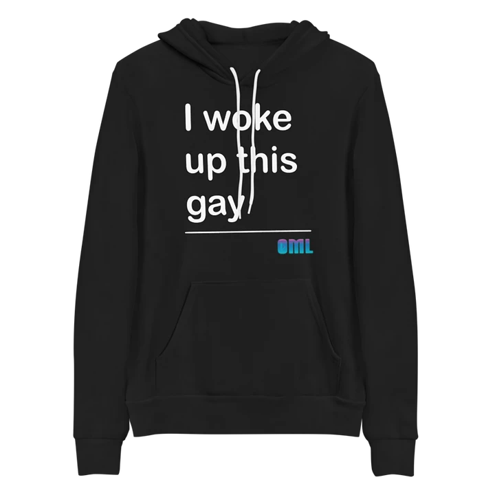 I Woke Up This Gay Hoodie - Black product image (1)