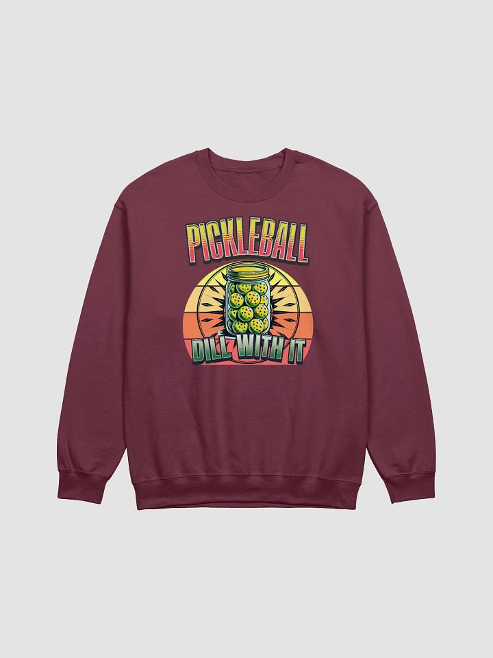 Dill With It Pickleball Sunset Sweatshirt product image (9)