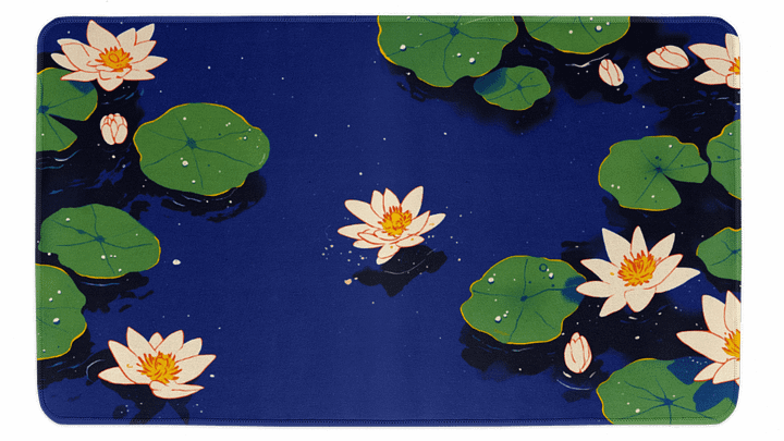Serene Lily Pad Desk Mat product image (1)