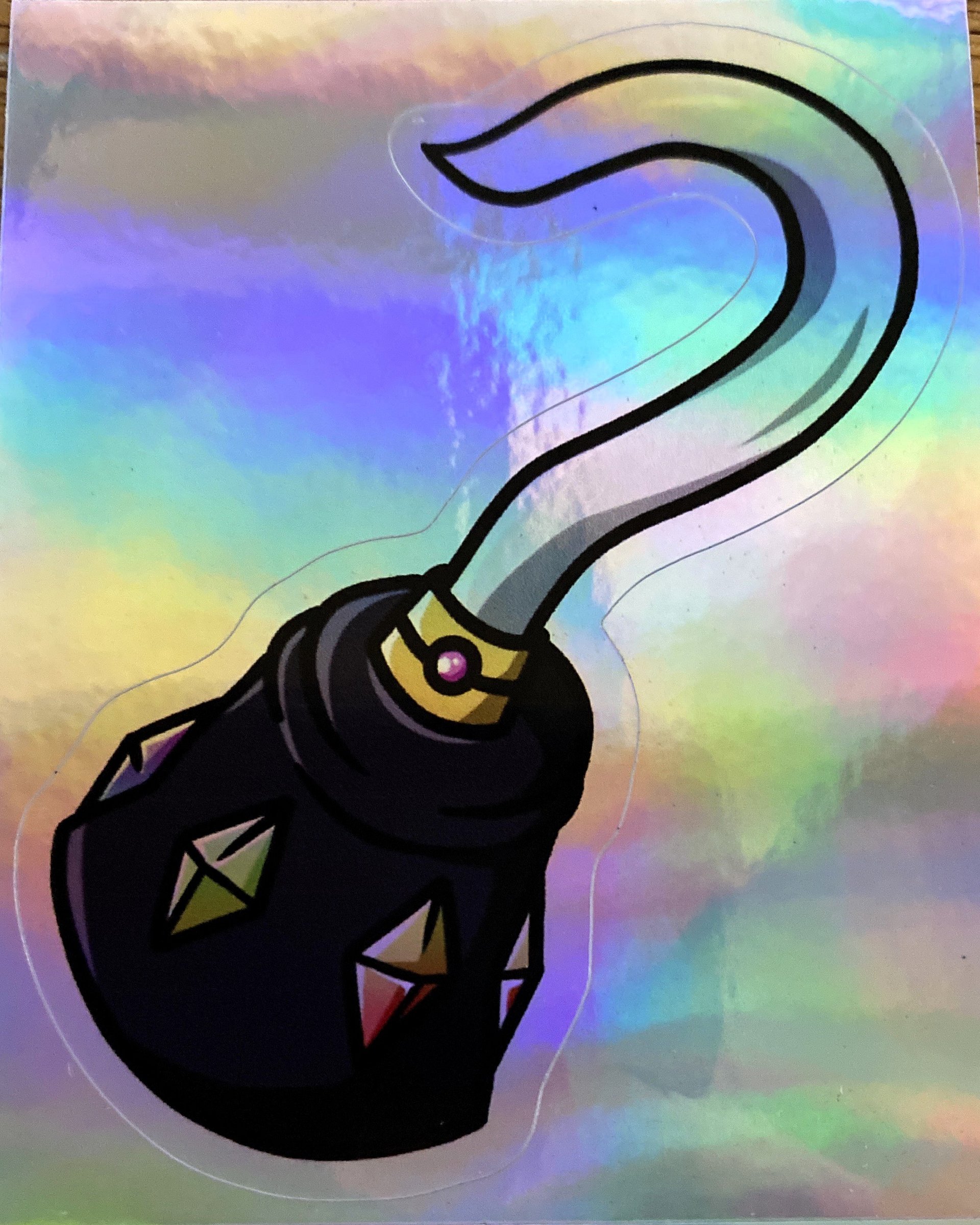 Raise Your Hook Pirates Magnet (Rainbow) product image (4)