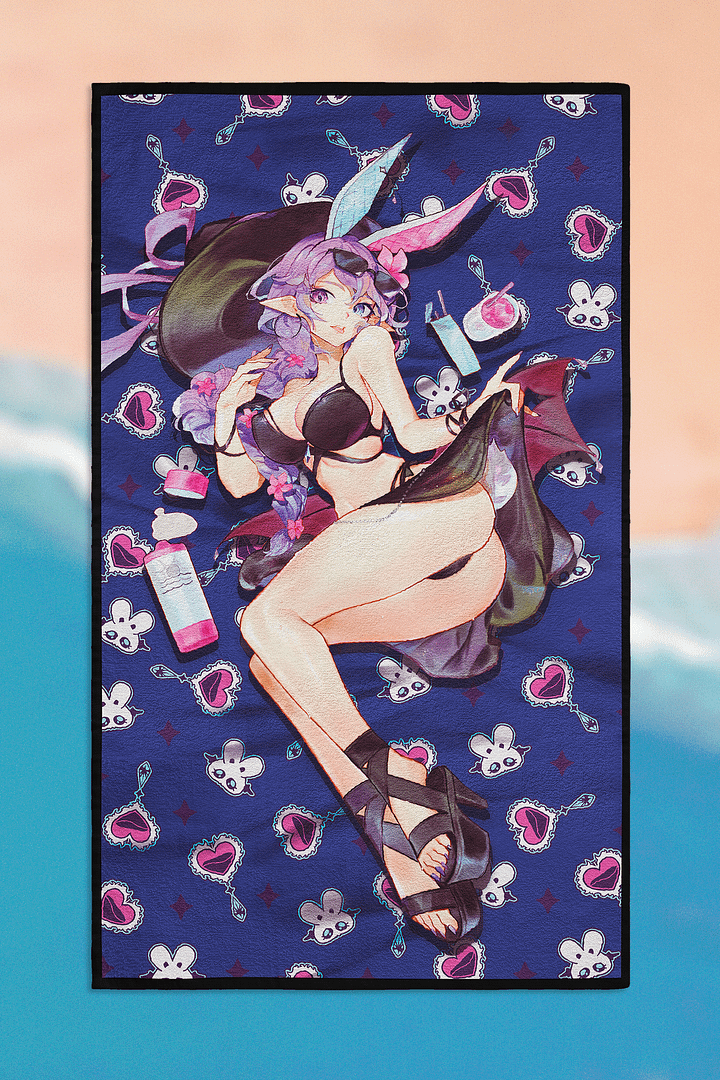 CottontailVA Beach Towel product image (1)