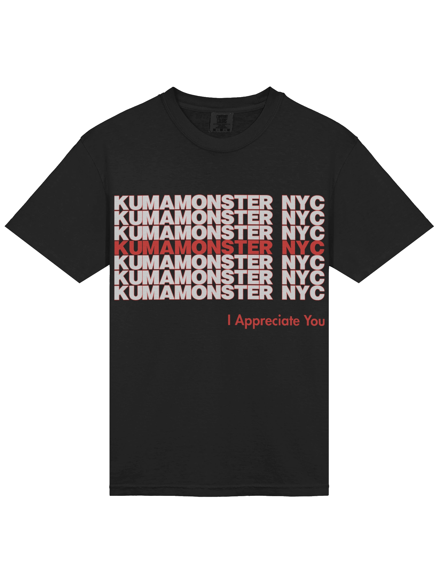 KumaMonster NYC Black T product image (3)